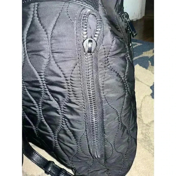 Fabletics Black Quilted Backpack - Picture 6 of 11